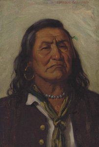 Chief Deaf Bull, Crow — Joseph Henry Sharp