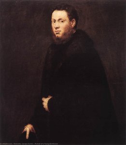 Portrait Of A Young Gentleman — Jacopo Tintoretto