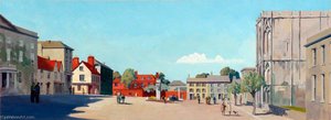 Bury St Edmunds, Suffolk (british Railways Carriage Print Original) — Frederick Donald Blake