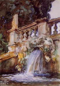 Villa Torlonia Frascati — John Singer Sargent, Late 19th Century
