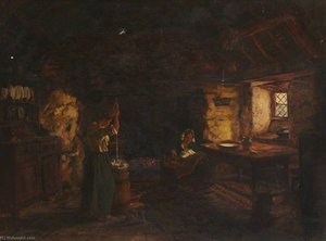 Welsh Interior — Thomas Stuart Smith, Realism
