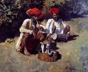 The Snake Charmers Bombay — Edwin Lord Weeks