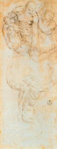 Compositional Study For Moses Receiving The Tables Of The Law — Jacopo Carucci