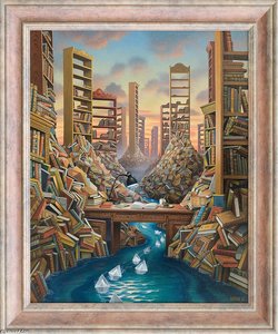 Study Of Time (also Known As Atramentowy W.wóz) — Jacek Yerka