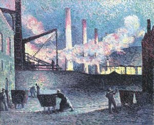 The Factory At Couillet — Maximilien Luce