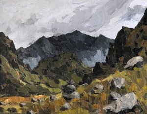 Snowdon From Drws Y Coed — John Kyffin Williams