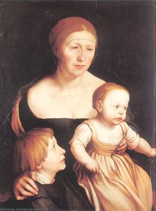 Artists Family — Hans Holbein The Younger, Northern Renaissance