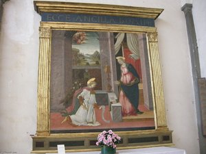 San Giovannino Dei Cavalieri, Maestro Di Stratonice, Annunciazione — Michele Di Michele Ciampanti