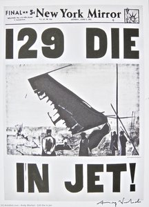 129 Die In Jet! — Andy Warhol