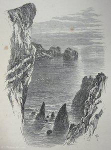 The South East coast of Alderney