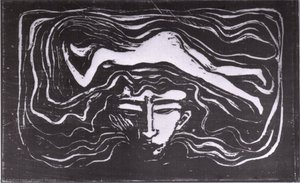 In The Human Brain — Edvard Munch, Figurative Expressionism