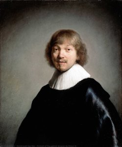 Portrait Of The Painter Jacques De Gheyn Iii — Rembrandt Van Rijn