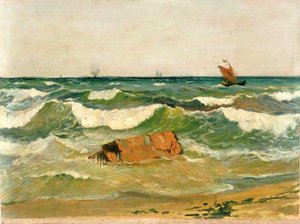 Coast With Waves — Ioannis Altamouras, Realism