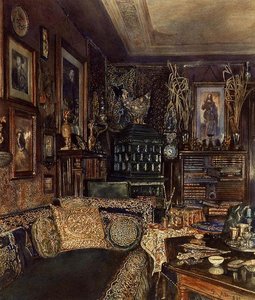 The Office Of Count Lanckoronski, Vienna — Rudolf Von Alt