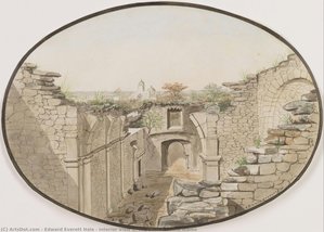 Interior View Of The Church Of The Alamo — Edward Everett Hale