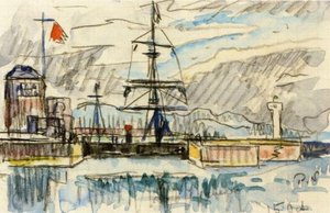 The Jetty — Paul Signac