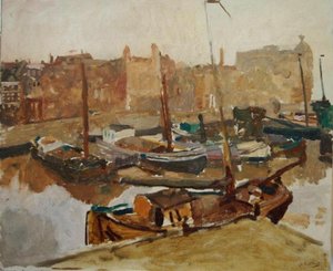 The Rokin In Amsterdam — George Heidrik Breitner
