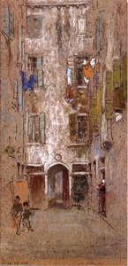 Corte Del Paradiso — James Abbott Mcneill Whistler