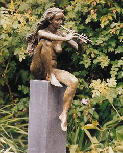 Lynda With Twin Flutes — Robin Buick