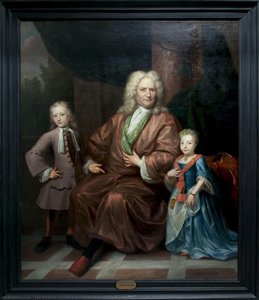 Portrait of Dutch family