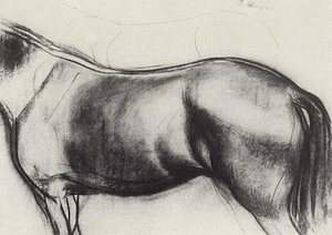 Sketch For The Painting Bathing The Red Horse — Kuzma Petrov-vodkin