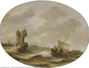 Shipping in a Breeze off a Rock