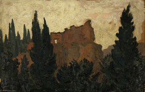 Italian Ruin — John Kyffin Williams