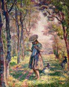 The Forest At Pierrefonds — Henri Lebasque