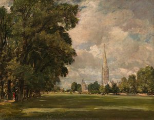 Salisbury Cathedral From Lower Marsh Close — John Constable Reeve