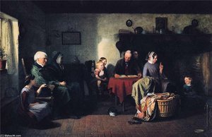 Sunday Evening — Thomas George Webster