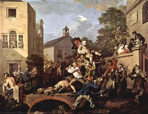The Triumph Of Representatives — William Hogarth