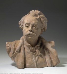 Bust Of Albert-ernest Carrier-belleuse — Auguste Rodin