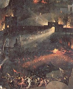 The Garden Of Earthly Delights (detail) — Hieronymus Bosch