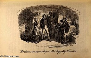 We Arrive Unexpectedly at Mr Peggotty's Fireside