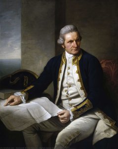 Captain James Cook (1728–1779) — Sir Nathaniel Dance Holland, Neoclassicism