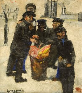 Warming Up — Philip Evergood