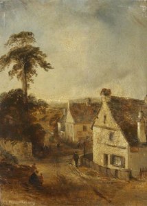 Ambleside As Seen From 'the White Lion' — Thomas Colman Dibdin