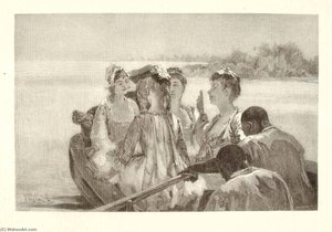 A Visiting Party — Henry Wolf