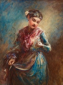 Indian Girl — Egron Sillif Lundgren