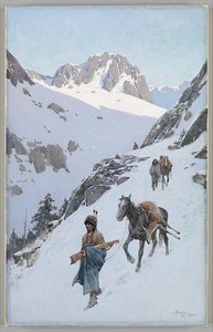 A Successful Hunt — Henry François Farny
