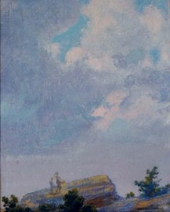Clouds Forming Before A Shower — Charles Courtney Curran