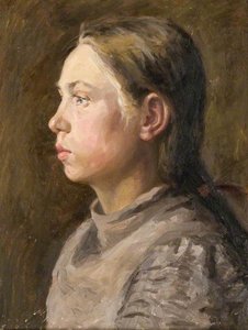 Profile Of A Girl — Albert Ranney Chewett
