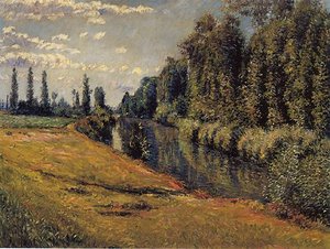 The Petit Bras Of The Seine — Gustave Caillebotte