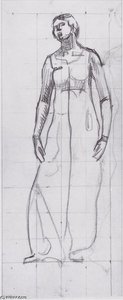 Standing Draped Figure — Ferdinand Hodler