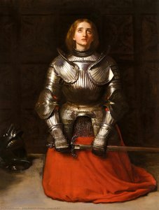 Joan Of Arc — Sir John Everett Millais, Romanticism Painting