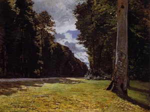 Le Pave De Chailly In The Fontainbleau Forest — Claude Monet
