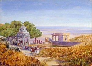 Kattiawar From The Road Up To Pallitana, Western India — Marianne North, Academic Romanticism