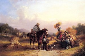 Harvesters Resting — William Shayer Senior