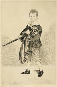 Boy With The Sword — Édouard Manet, Impressionistic Realism