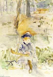 Julie And Her Boat — Berthe Morisot